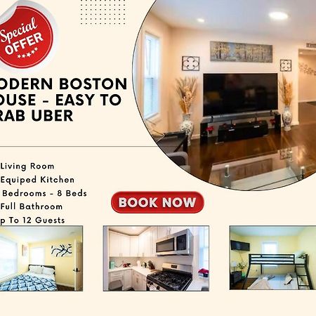 30-1 4Br Boston - Comfortable Apt Near Mbta Exterior photo